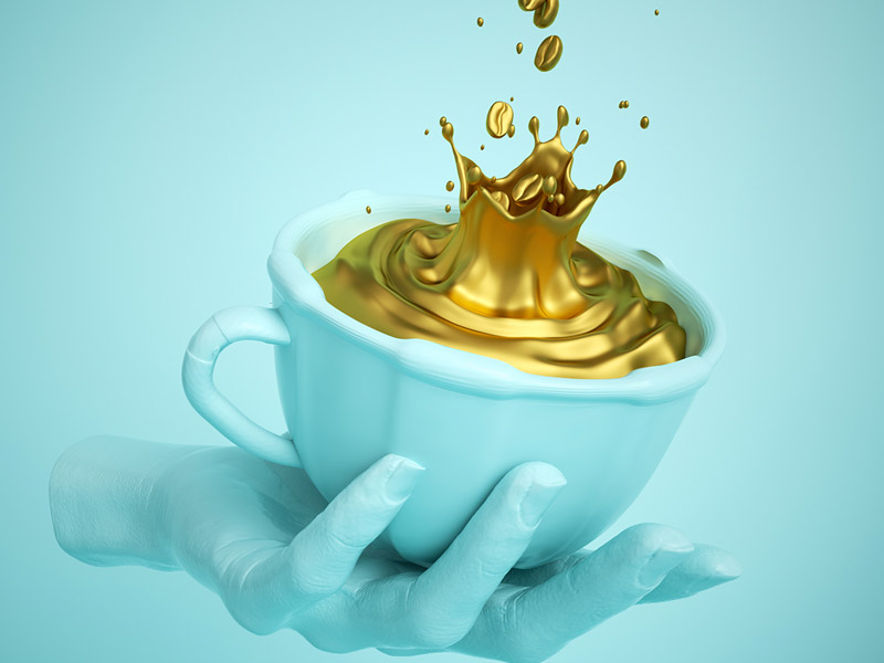 Coole Becher